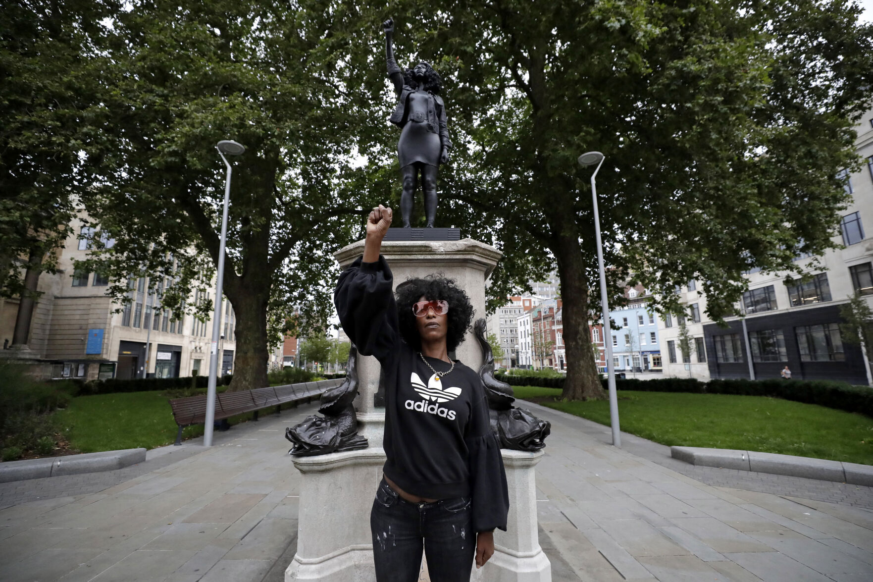 APTOPIX Britain Protests Slavery
